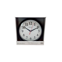 Reloj pared 10" redondo westclox 461861 negro