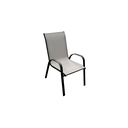 Silla metal/vinil 2-pcl1604-1062 gris