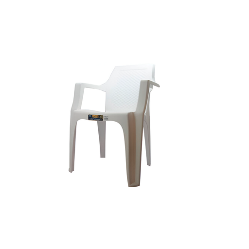 [100581] Silla plastica con brazo plastimas 50200 blanco