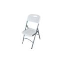 Silla plastica plegable hy-y54 blanca