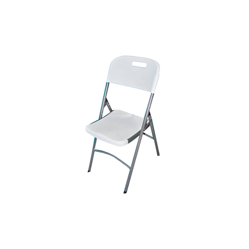 [64248] Silla plastica plegable hy-y54 blanca