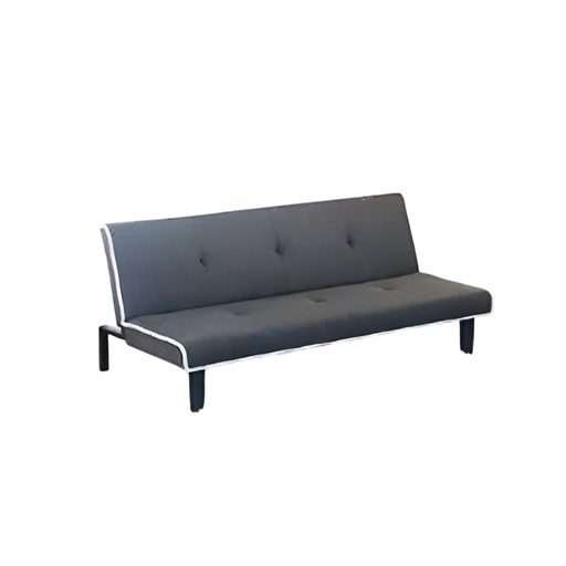 [92590] Sofa/cama tela 168x80x70cm gris claro