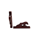 Soporte de madera para cortinero 2.5x20cm caoba oscuro