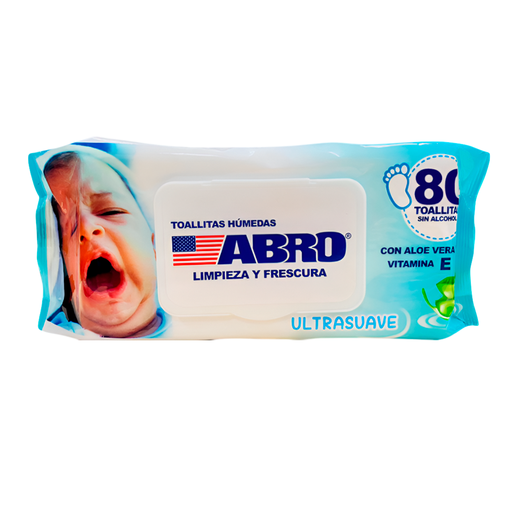 [113870] Toallitas humedas sin alcohol 80pc abro bw80