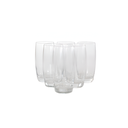 Vaso de vidrio 13-oz 6pc nadir oca 71876