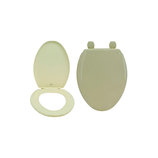 [71934] Asiento sanitario elong plastico 7900ar-006 blanco hueso