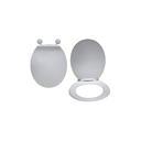 Asiento sanitario redondo plastico hd-2 7/92453 blanco