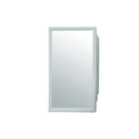 Botiquin para baño 16"x22" zenith w231 blanco