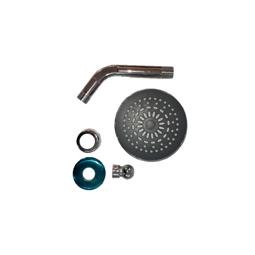 [126185] Ducha con brazo 4.5" plastico boxer 16983-4.5