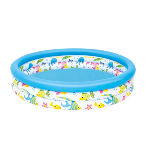 [20792] Piscina inflable de vinil 48"x10" diseño peces bestway 51009