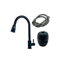 Llave lavatrasto 17" con accesorios boxer nt16305bk