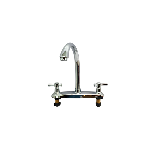 [96137] Llave lavatrasto 8" 2-perilla boxer nt1644-8