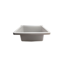 Pileta lavado Plastico 55X47 cm Astra TQ1 Gris