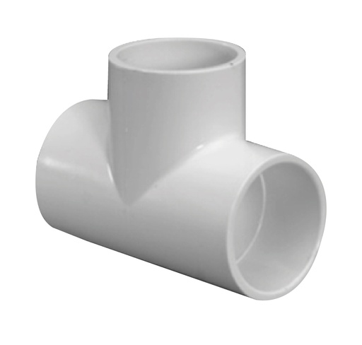 [22728] Tee pvc 1" sin rosca xd sss 692-19=tp5382