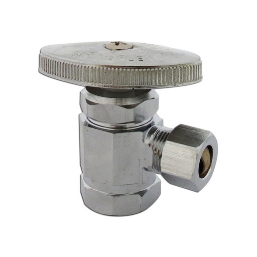 [23546] Valvula recta 1/2"x3/8" vikingo 8/spc-537 cp