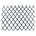 Lamina desplegada plana calibre 14 3/4"x#13 4'x8'