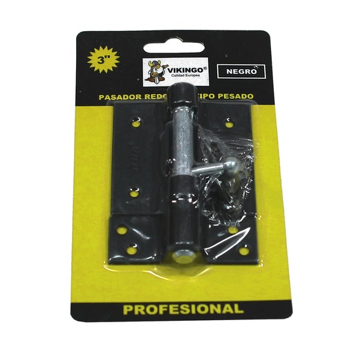 [40685] Pasador porta candado 5" vikingo h-tbw125b negro