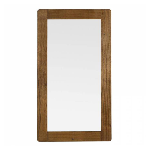 [79345] Espejo con marco 37x47 cm 2-pcl1504-3794 café