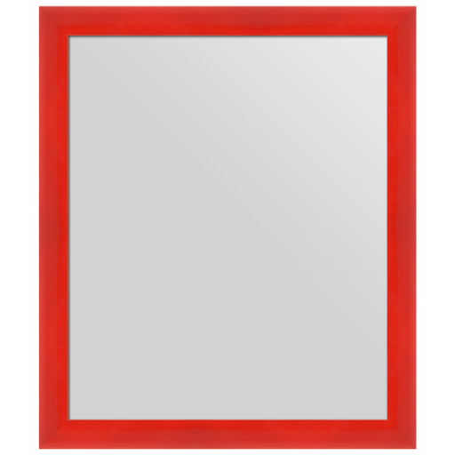 [79350] Espejo con marco 37x47 cm 2-pc1504-3798 rojo