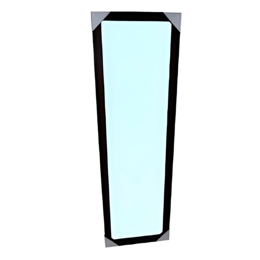 [84736] Espejo con marco 39x128 cm 2-511129056 negro