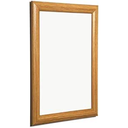 [79358] Espejo con marco 40x50 cm 2-pcl1504-3804 café