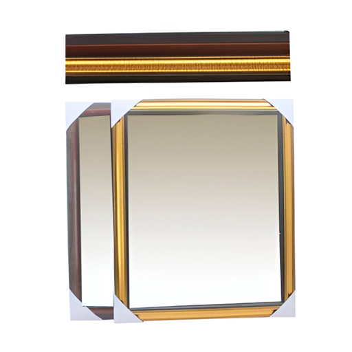 [46594] Espejo con marco plastico 46x56 cm 042582