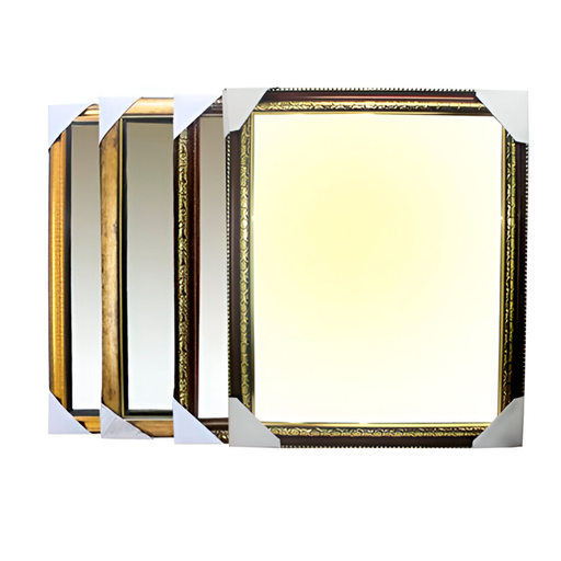 [46718] Espejo con marco plastico 48x58 cm 043666