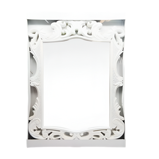 [95680] Espejo con marco plastico 52x74 cm 2-721366096