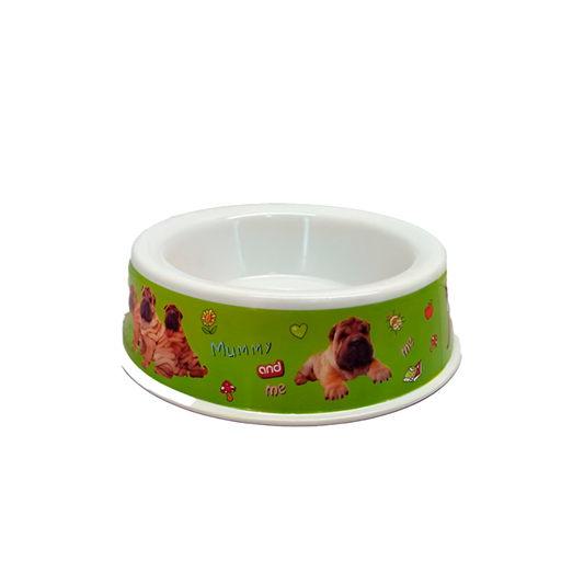 [93251] Plato para perro plastico 24x7 cm 2lm-1655