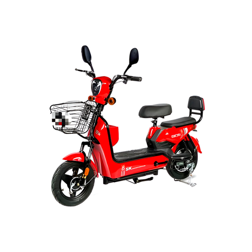 [144871] Bicicleta electrica 350w maximus rojo armable
