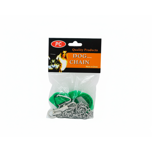 [4350] Cadena perro 1.6mmx42" con agarradera nylon 009 varios colores