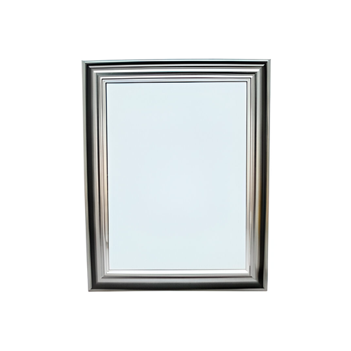 [79396] Espejo con marco 30x40cm pcl1504-3628 plateado