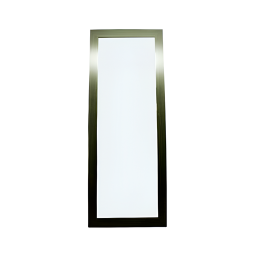 [79368] Espejo con marco 30x90cm 2-pcl1504-3815 caoba