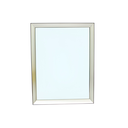 Espejo con marco 33x43cm 2-pcl1504-3941 plateado