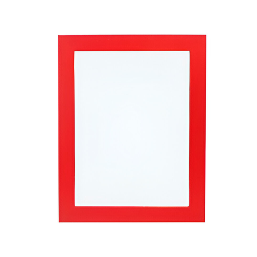 [79338] Espejo con marco 37x47cm 2-pcl1504-3788 rojo