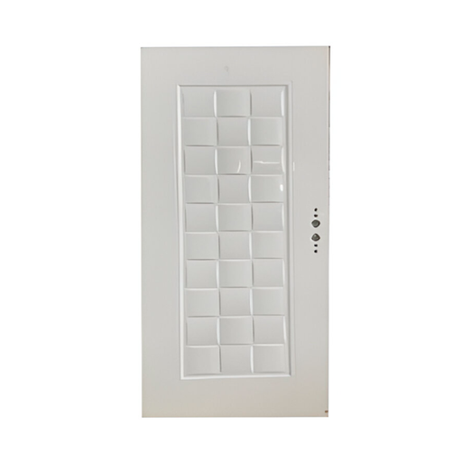 [129316] Puerta acero 36"x80" zy27 blanco
