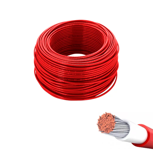 [124074] Cable para panel solar 4mm2 rojo pro