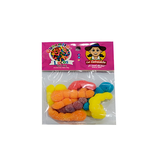 [129514] Dulce gomitas gusanitos locos
