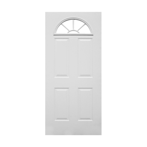 [129325] Puerta acero 4p 36"x80" 1/2 luna zyg012