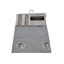 Cortina sala 54x84" 100% blackout gris claro