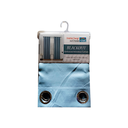 Cortina sala 54x90" 80% blackout azul