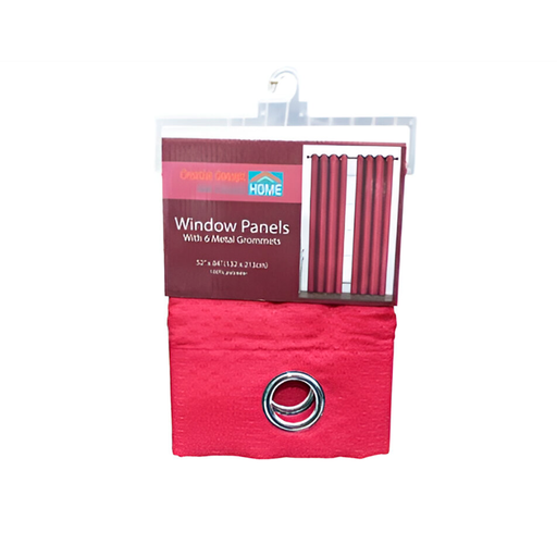 [134908] Cortina sala 52x84" d01010 burgundy