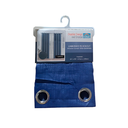 Cortina sala 54x90" 80% blackout azul