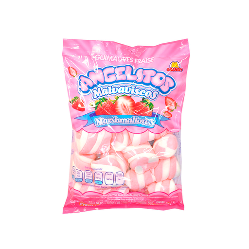 [146041] Dulce malvaviscos angelitos fresa 500g
