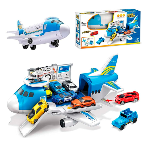 [137680] Juguete avion con carros jq126247c