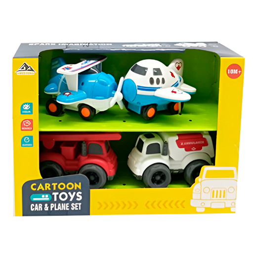 [128493] Juguete carro 4pc jd55299a