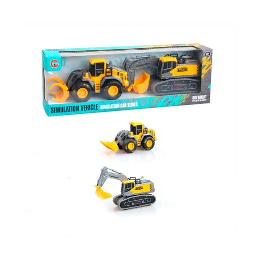 [132660] Juguete carro construccion 2pc 2321297 varios diseños