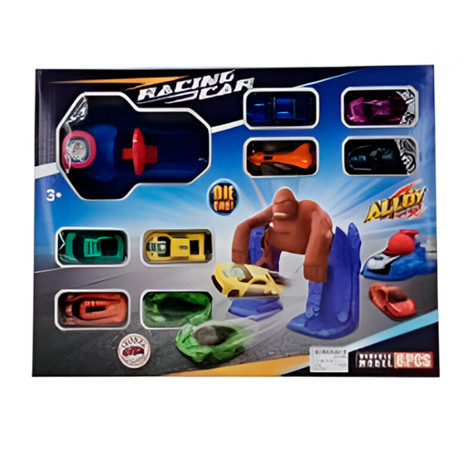 [135640] Juguete carro metal 8pc con lanza ss1833955