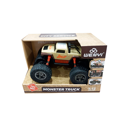 [140639] Juguete carro monster truck jd52741a