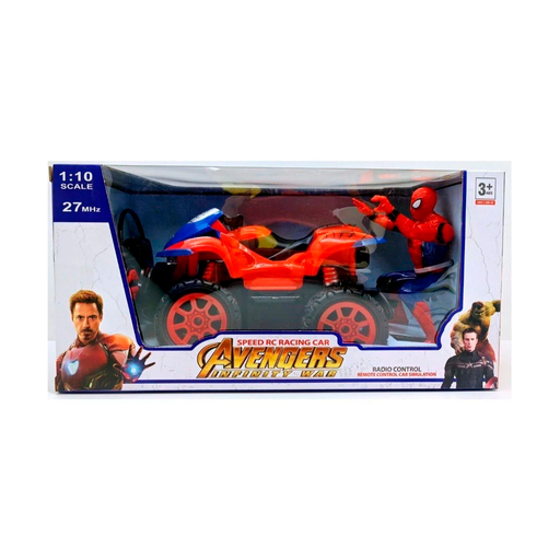 [140888] Juguete cuatrimoto spiderm con control remoto 00885